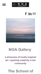 Mobile Screenshot of noagallery.com